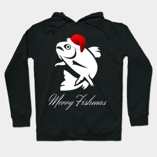 Christmas Fishing - Merry Fishmas Hoodie